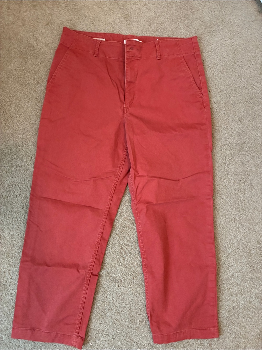 Women’s Rust Casual Chino Pants